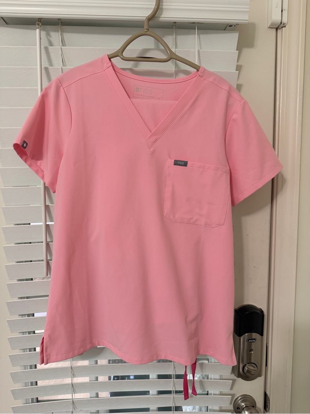Figs Fight Club Pink Scrub set
